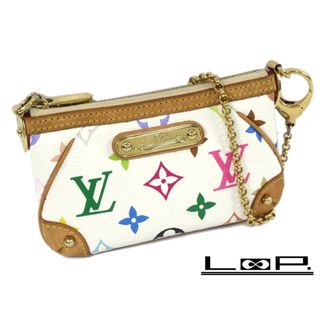 ルイヴィトン(LOUIS VUITTON)の■中古■　ルイ・ヴィトン マルチカラー ポシェット ミラ PM ポーチ チェーン M60098 箱 【A67029】(ポーチ)