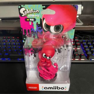 ニンテンドウ(任天堂)のスプラトゥーン　amiibo タコ　新品未開封(ゲームキャラクター)