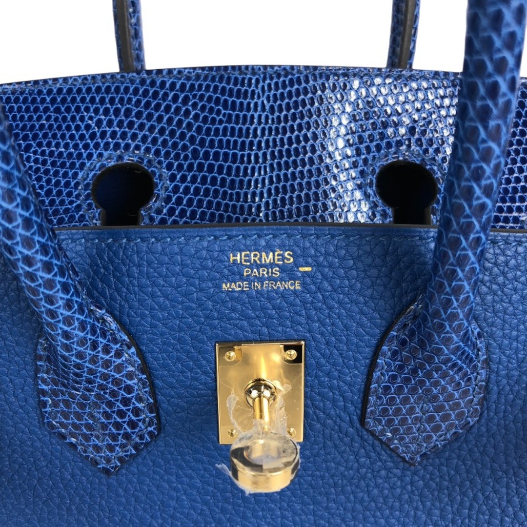 Hermes(エルメス)のエルメス HERMES バーキンタッチ25 U刻 ブルーロワイヤル　ゴールド金具 リザード レディース ハンドバッグ レディースのバッグ(ハンドバッグ)の商品写真