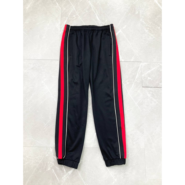 GUCCI グッチ ジョガーパンツ サイドストライプ ネイビー モテ vivacf.net