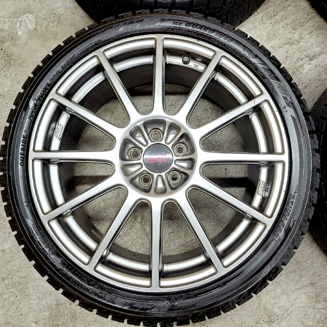 スバル レガシィ STI 純正 オプション ホイールタイヤ スタッドレス