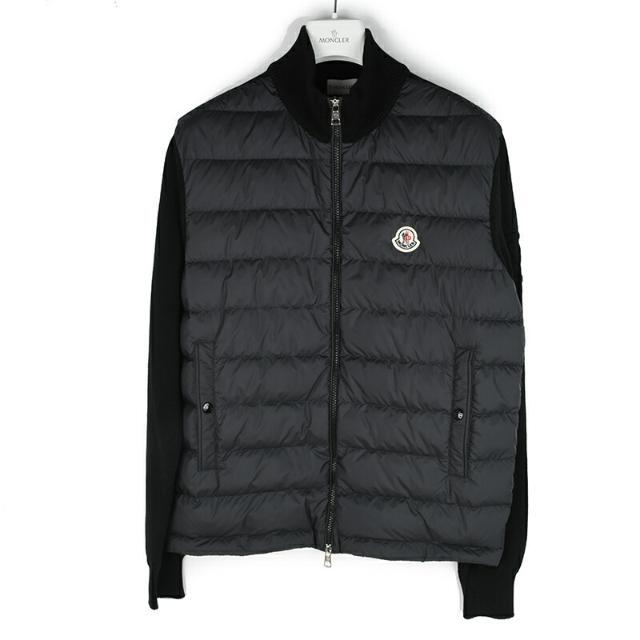 MONCLER モンクレール ハイブリッドダウン パーカー 白S - パーカー