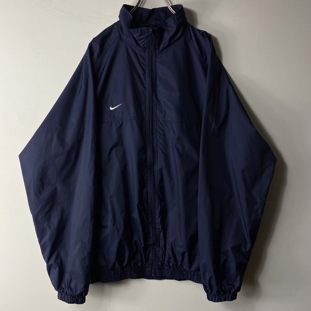 NIKE - 90's Nike ナイロンジャケット テック ネイビー L ラグラン US ...