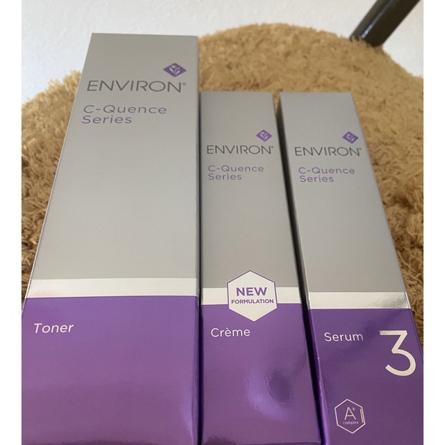 ENVIRON(エンビロン)のエンビロンシークエンストーナー、セラム3.クリーム コスメ/美容のスキンケア/基礎化粧品(美容液)の商品写真