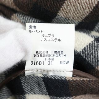 BURBERRY - 美品○バーバリーロンドン 裏地ノバチェック柄 ロゴボタン