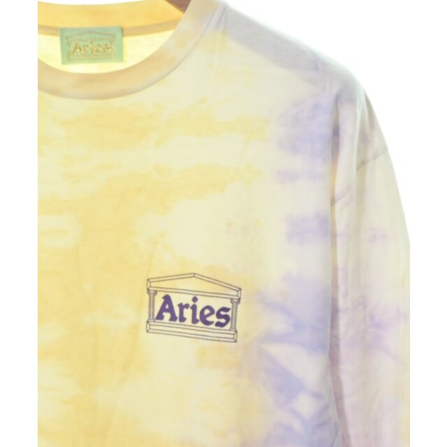aries(アリエス)のAries アリエス Tシャツ・カットソー M 黄x紫x緑等 【古着】【中古】 メンズのトップス(Tシャツ/カットソー(半袖/袖なし))の商品写真