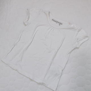 シマムラ(しまむら)の˗ˋˏしまむらˎˊ˗90cm白Tシャツ(Tシャツ/カットソー)
