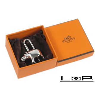 エルメス(Hermes)の■未使用■　エルメス カデナ バッグ チャーム カバ ヒポポタマス アニマル SS  箱 【A69285】(チャーム)