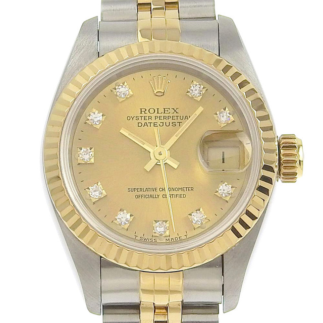 ROLEX - 【本物保証】 箱付 新品同様 ロレックス ROLEX デイトジャスト