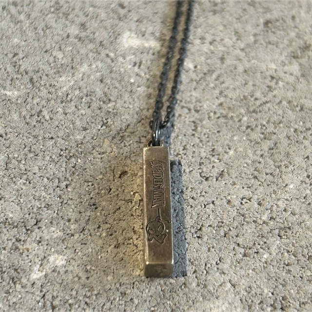 ヴィンテージ シルバー925 ザキッス スパイダーマンコラボネックレス