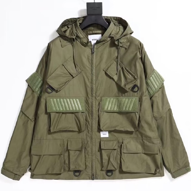 wtaps modular jacket 19FW S オリーブ 贅沢屋の 44500円引き