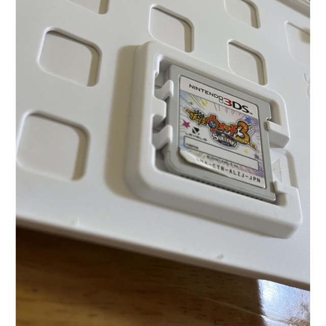 ニンテンドー3DS(ニンテンドー3DS)の妖怪ウォッチ3  スキヤキ　3DS  レベルファイブ　中古 エンタメ/ホビーのゲームソフト/ゲーム機本体(家庭用ゲームソフト)の商品写真