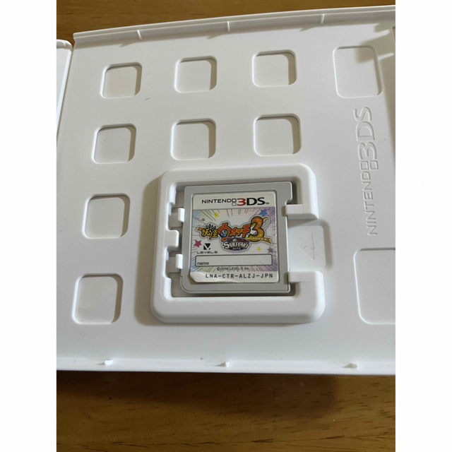 ニンテンドー3DS(ニンテンドー3DS)の妖怪ウォッチ3  スキヤキ　3DS  レベルファイブ　中古 エンタメ/ホビーのゲームソフト/ゲーム機本体(家庭用ゲームソフト)の商品写真