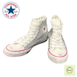 オールスター(ALL STAR（CONVERSE）)のコンバース ハイカットスニーカー スタッズ グリッター 靴 スニーカー(スニーカー)