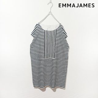 エマジェイム(EMMAJAMES)のエマジェイムス ワンピース ボーダー ストライプ(ひざ丈ワンピース)