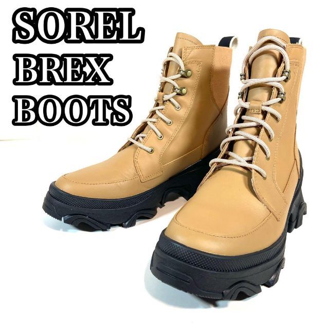 ♦︎極美品♦︎ SOREL ソレル　防水レースアップブーツ　レザー