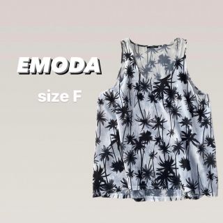 エモダ(EMODA)のEMODA エモダ　タンクトップ　パームツリー(タンクトップ)