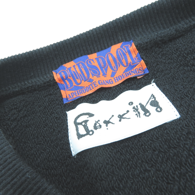 BUDSPOOL GAKKIN LOGO CREWNECK APHRODIT