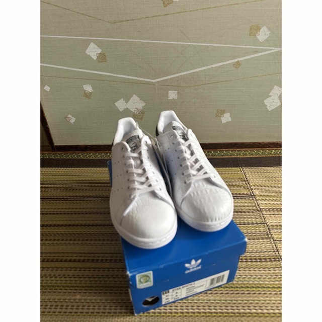 adidas STAN SMITH J  24.0 クロコ型押し　迷彩