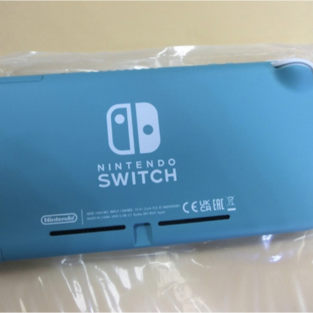 Nintendo Switch Lite ターコイズブルー  通電確認済 エンタメ/ホビーのゲームソフト/ゲーム機本体(携帯用ゲーム機本体)の商品写真