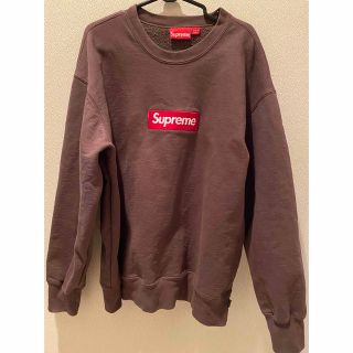 シュプリーム(Supreme)のネジくん様　Supreme box logo crewneck Lサイズ(スウェット)