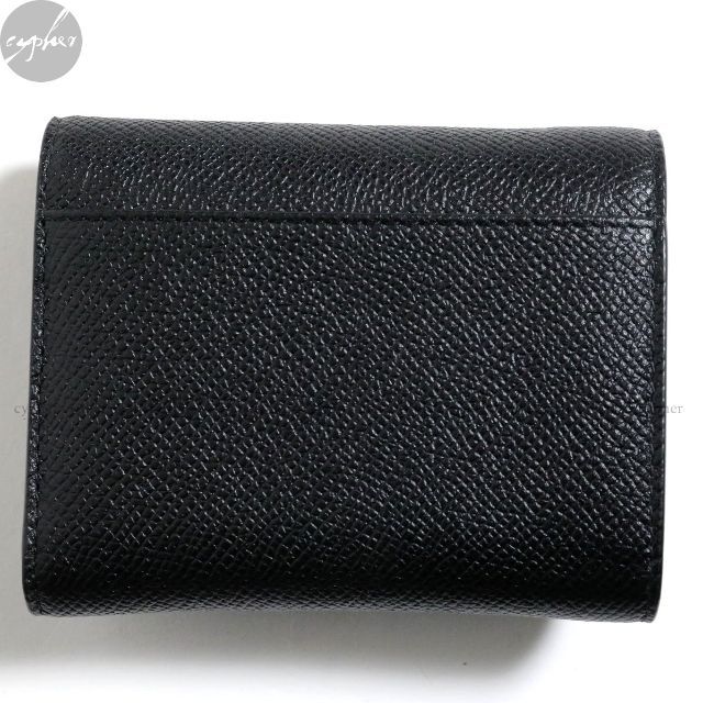 Maison Martin Margiela(マルタンマルジェラ)のメゾンマルジェラ スリーフォールド ウォレット 黒 レザー 財布 エンベロープ メンズのファッション小物(折り財布)の商品写真