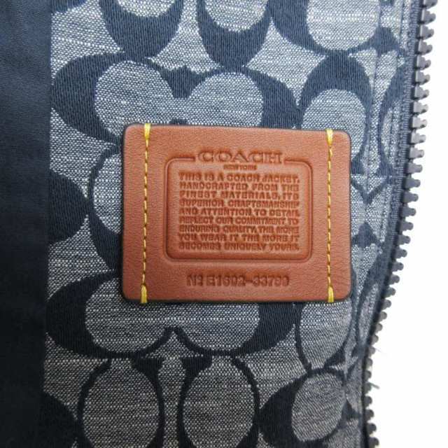 COACH(コーチ)のコーチ COACH シグネチャー シャンブレー ブルゾン ジップアップ メンズのジャケット/アウター(ブルゾン)の商品写真