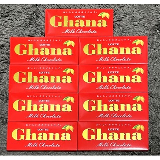 チョコレート(chocolate)のLOTTE ロッテ Ghana ガーナ ミルクチョコ(菓子/デザート)