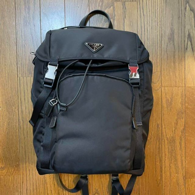 最上の品質な PRADA 2VZ135ブラック バックパック PRADA プラダ 未使用
