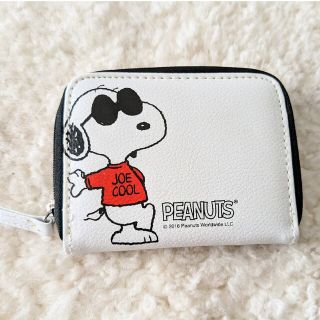 スヌーピー(SNOOPY)のPEANUTS コインケース　白(コインケース)