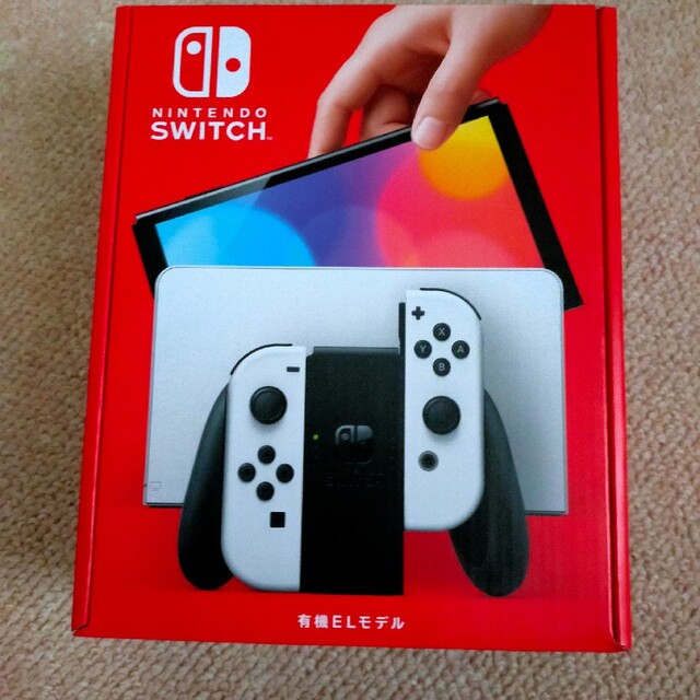 ☆2点セット 新品 Switch本体有機EL JCホワイト ネオン-