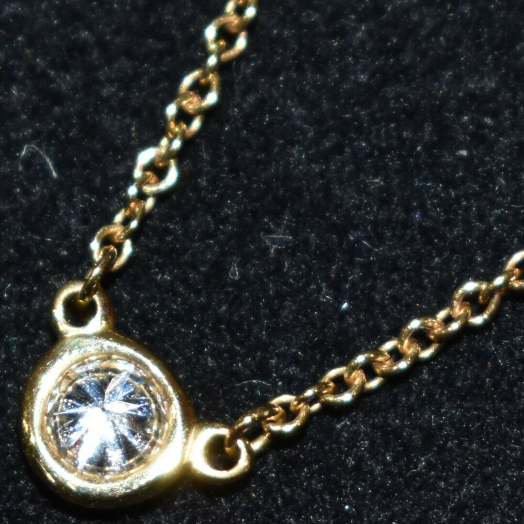 Tiffanyティファニー バイザヤードネックレス YG 箱有り - ネックレス Tiffanyティファニー バイザヤードネックレス YG 箱有り - ネックレス