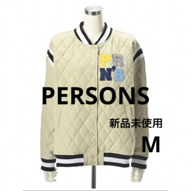 PERSONS　パーソンズ　キルティングスタジャン　M