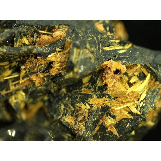 天然原石 タイチン太陽ゴールドルチル原石結晶 太針金紅石 /約165g/1個