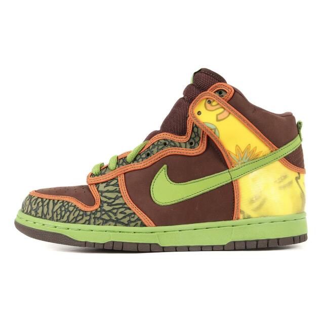 靴/シューズNIKE ナイキ DUNK HIGH PRO SB DE LA SOUL 305050-231 2005年製 デッドストック ダンク ハイ プロ SB デ・ラ・ソウル バロックブラウン スニーカー シューズ 靴 シンプル カジュアル ブランド サイズ：29.5cm US11.5 【メンズ】【R043】