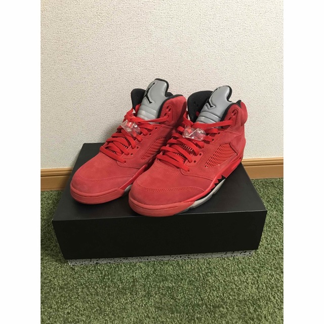 Nike Air Jordan 5 Ratro "Red Suede