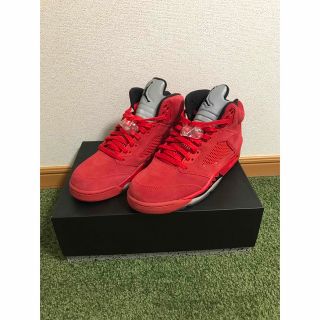 ジョーダン(Jordan Brand（NIKE）)のNike Air Jordan 5 Ratro "Red Suede(スニーカー)