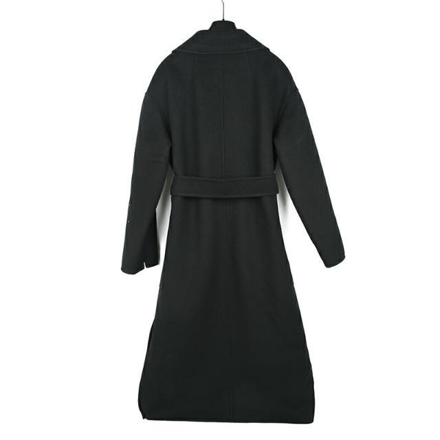'S Max Mara エス マックスマーラ NINA ブラックウールコート レディース イタリア正規品 新品 ブラック 36サイズ | フリマアプリ ラクマ