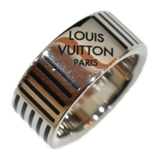 ルイヴィトン(LOUIS VUITTON)のLOUIS VUITTON　バーグ・ダミエカラーズ　M62493　シルバー　リング　指輪　サイズM　ブランドジュエリー　アクセサリー　メンズ　シンプル　ギフト　プレゼント包装可　【中古】　松山久万ノ台店(その他)