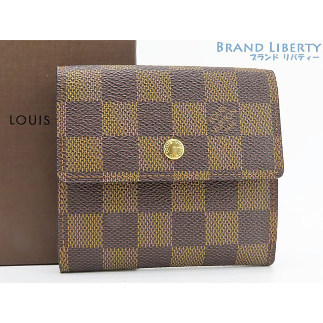 【クーポン対象外】 LOUIS VUITTON - 未使用ルイヴィトンダミエポルトフォイユ エリーズWホック財布両面財布 財布
