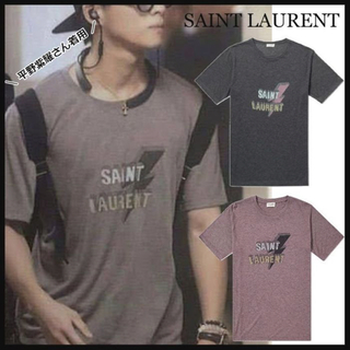 サンローラン(Saint Laurent)のSaint Laurent ロック ロゴ Tシャツ XS(Tシャツ/カットソー(半袖/袖なし))