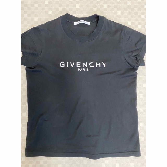 GIVENCHY デストロイ加工 ロゴプリントヴィンテージ加工 Tシャツ