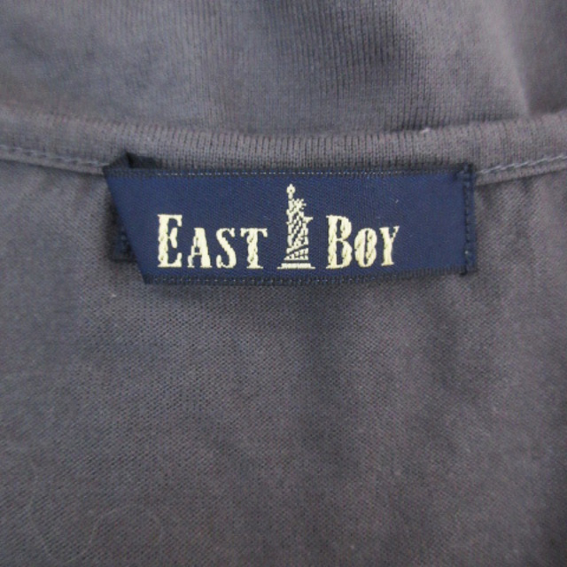 EASTBOY(イーストボーイ)のイーストボーイ Tシャツ カットソー 半袖 9 チャコールグレー 茶 /FF24 レディースのトップス(Tシャツ(半袖/袖なし))の商品写真