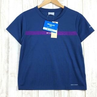 コロンビア(Columbia)のWOMENs S  コロンビア ブルックトゥーリバー ショートスリーブ Tシャツ Brook To River Short Sleeve Tee COLUMBIA PL3178 ネイビー系(その他)