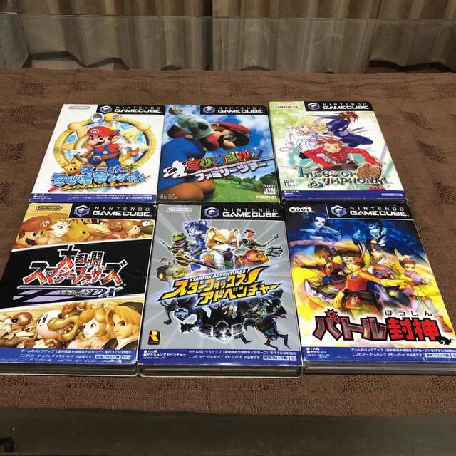 ゲームキューブソフト6点セット-