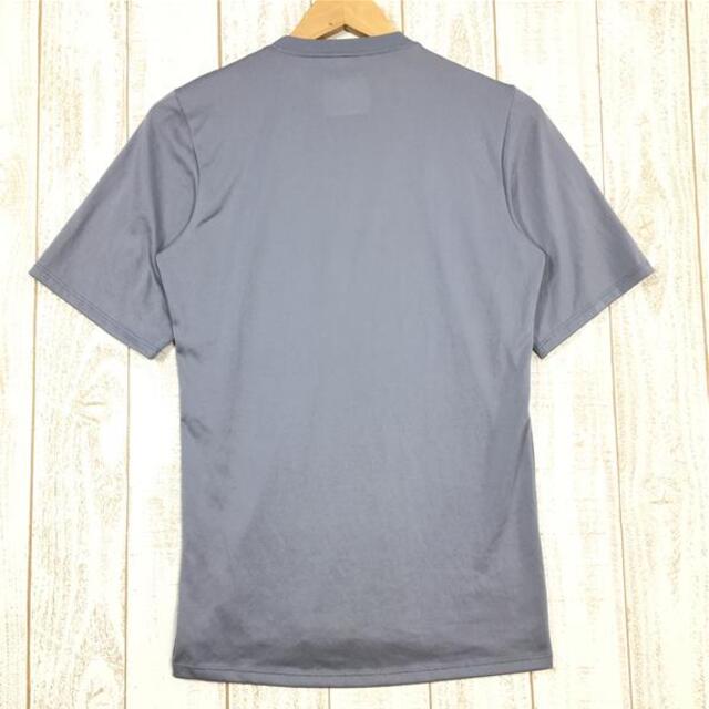 patagonia(パタゴニア)のMENs XS  パタゴニア キャプリーン1 シルクウェイト グラフィック Tシャツ PATAGONIA 45320 FEA Feather Grey グレー系 メンズのメンズ その他(その他)の商品写真