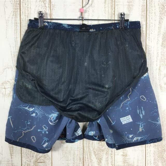 patagonia(パタゴニア)のMENs S  パタゴニア バギーズ ショーツ 5インチ Baggies Shorts 5inches 入手困難 希少柄 PATAGONIA 57021 FHSB Fun Hogs: Stone Blue ネイビー系 メンズのメンズ その他(その他)の商品写真