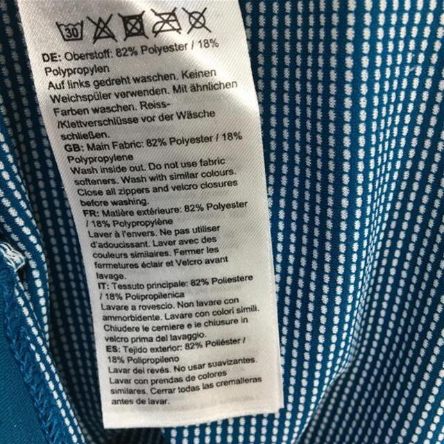 MENs L  マムート アジリティ ハーフ ジップ Tシャツ Aegility Half Zip T-Shirt ジップネック ショートスリーブ シャツ MAMMUT 1017-01750 ブルー系