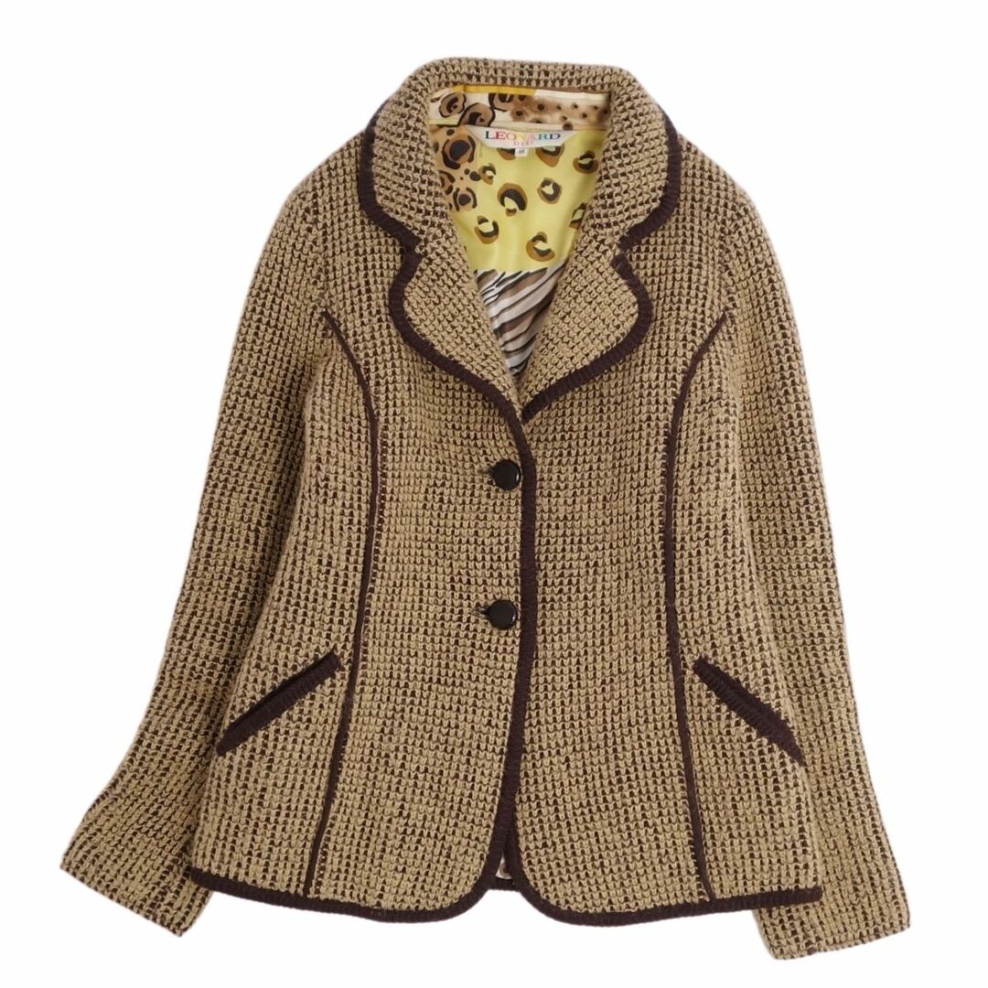 美品 レオナール LEONARD SPORT ジャケット テーラードジャケット