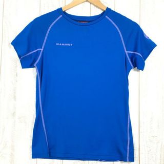 マムート(Mammut)のWOMENs S  マムート クール トップ Tシャツ COOL TOP T-SHIRTS MAMMUT 1041-08610 ブルー系(その他)